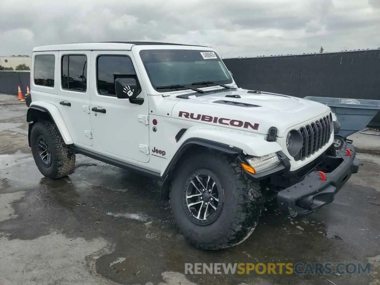 4 Photograph of a damaged car 1C4RJXFG9RW263065 JEEP WRANGLER 2024