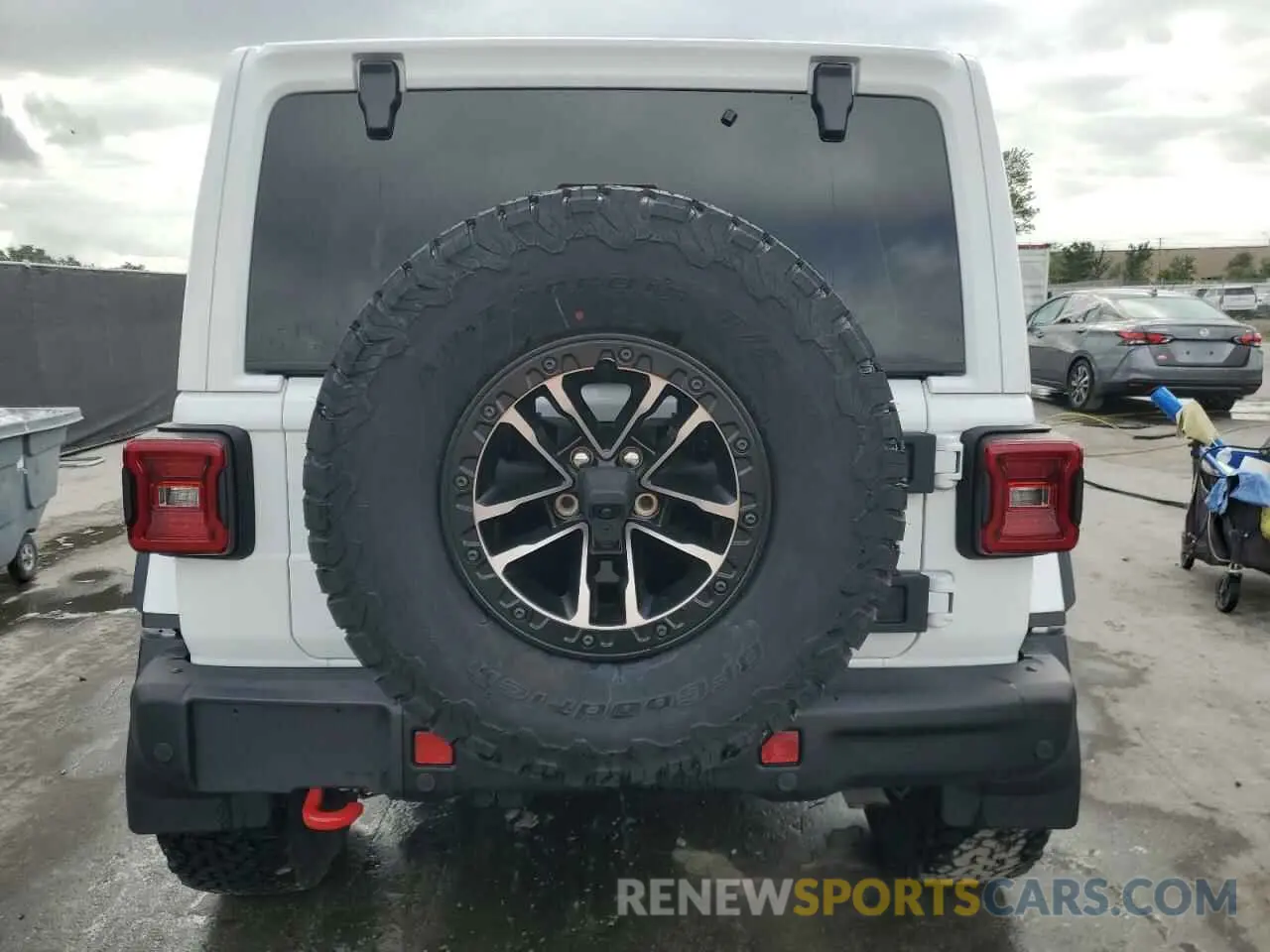6 Photograph of a damaged car 1C4RJXFG9RW263065 JEEP WRANGLER 2024
