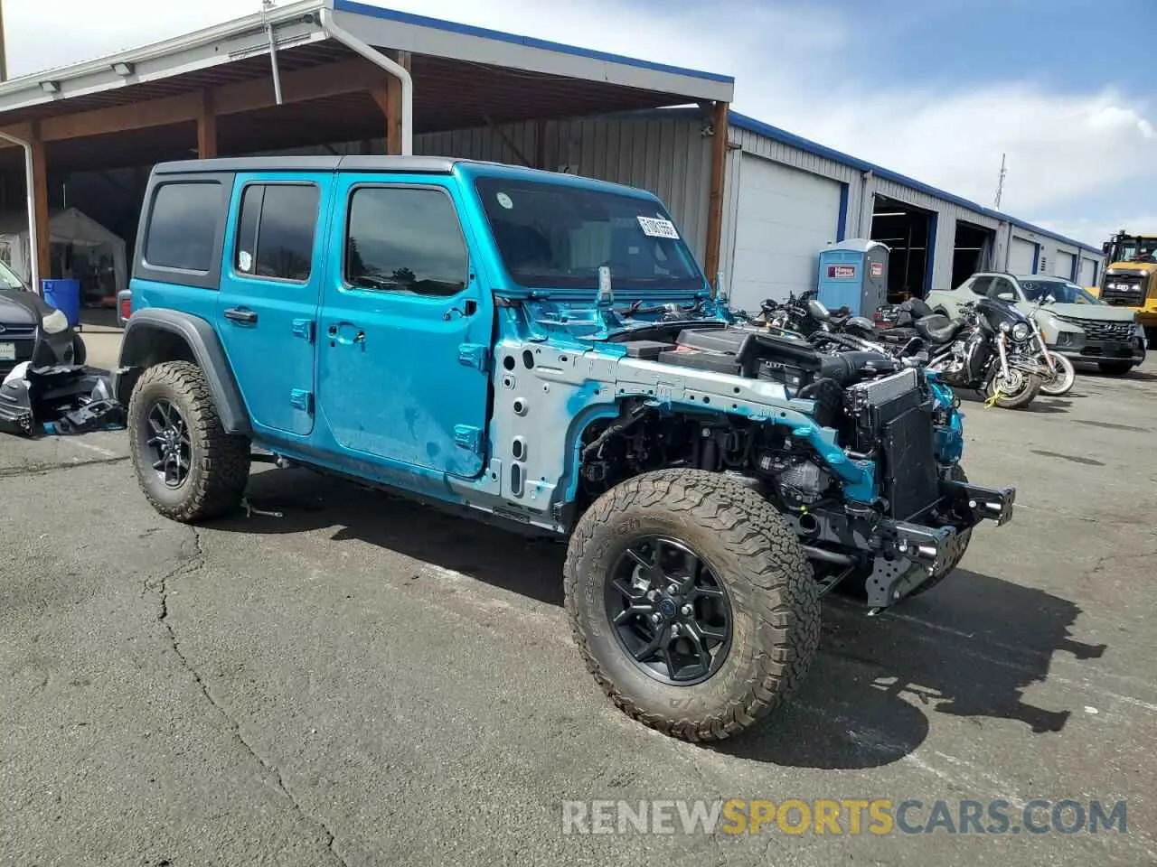 4 Photograph of a damaged car 1C4RJXN60RW192220 JEEP WRANGLER 2024