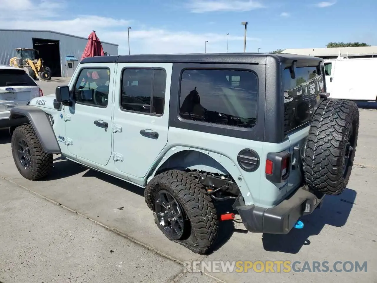 2 Photograph of a damaged car 1C4RJXN60RW252562 JEEP WRANGLER 2024