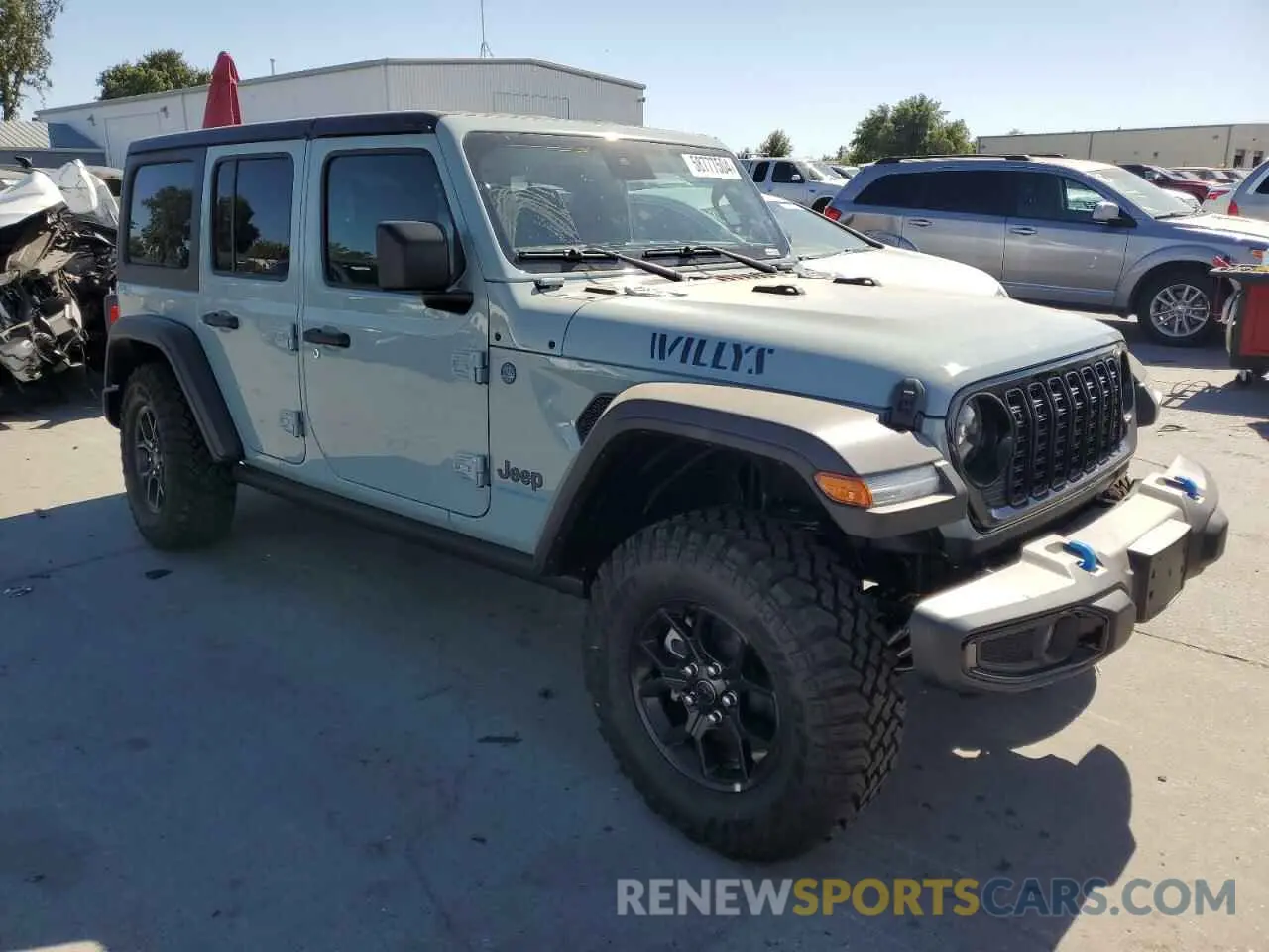 4 Photograph of a damaged car 1C4RJXN60RW252562 JEEP WRANGLER 2024