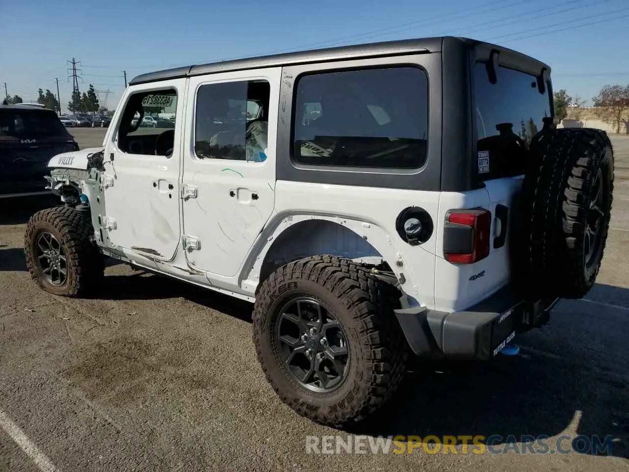 2 Photograph of a damaged car 1C4RJXN60RW278675 JEEP WRANGLER 2024