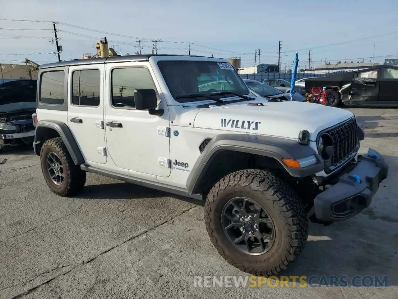 4 Photograph of a damaged car 1C4RJXN61RW150199 JEEP WRANGLER 2024