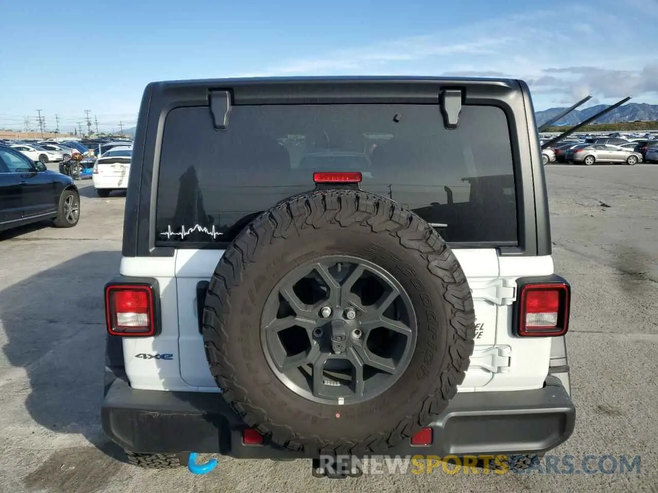 6 Photograph of a damaged car 1C4RJXN61RW150199 JEEP WRANGLER 2024