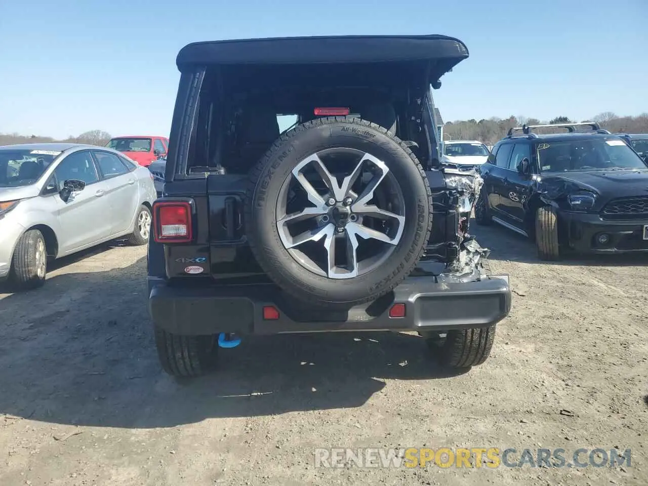 6 Photograph of a damaged car 1C4RJXN62RW133671 JEEP WRANGLER 2024