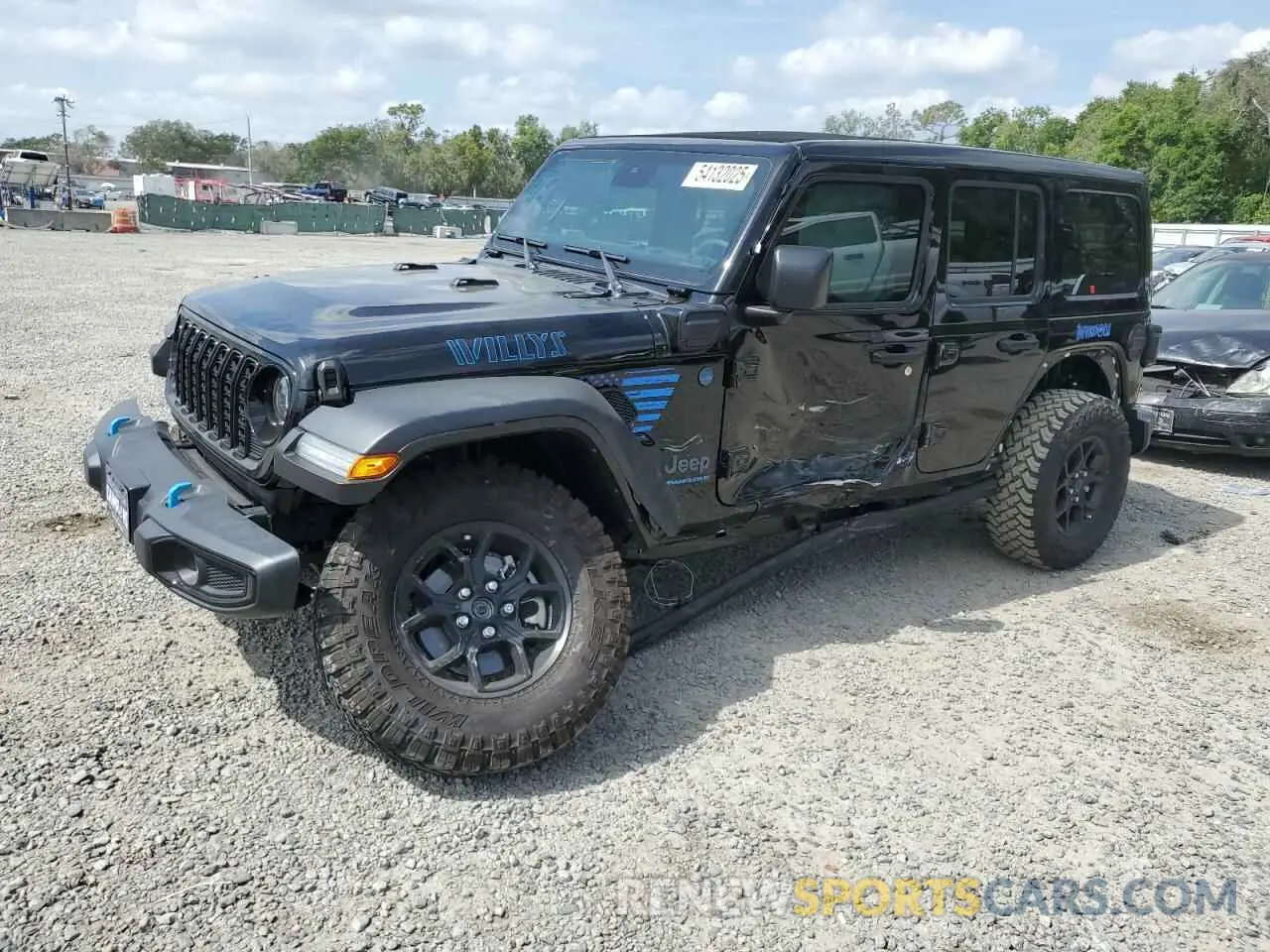 1 Photograph of a damaged car 1C4RJXN62RW204366 JEEP WRANGLER 2024