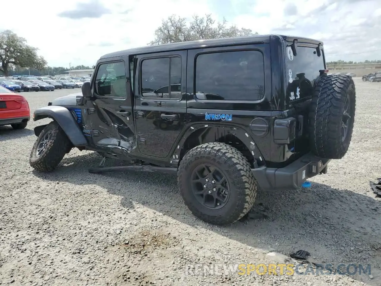 2 Photograph of a damaged car 1C4RJXN62RW204366 JEEP WRANGLER 2024