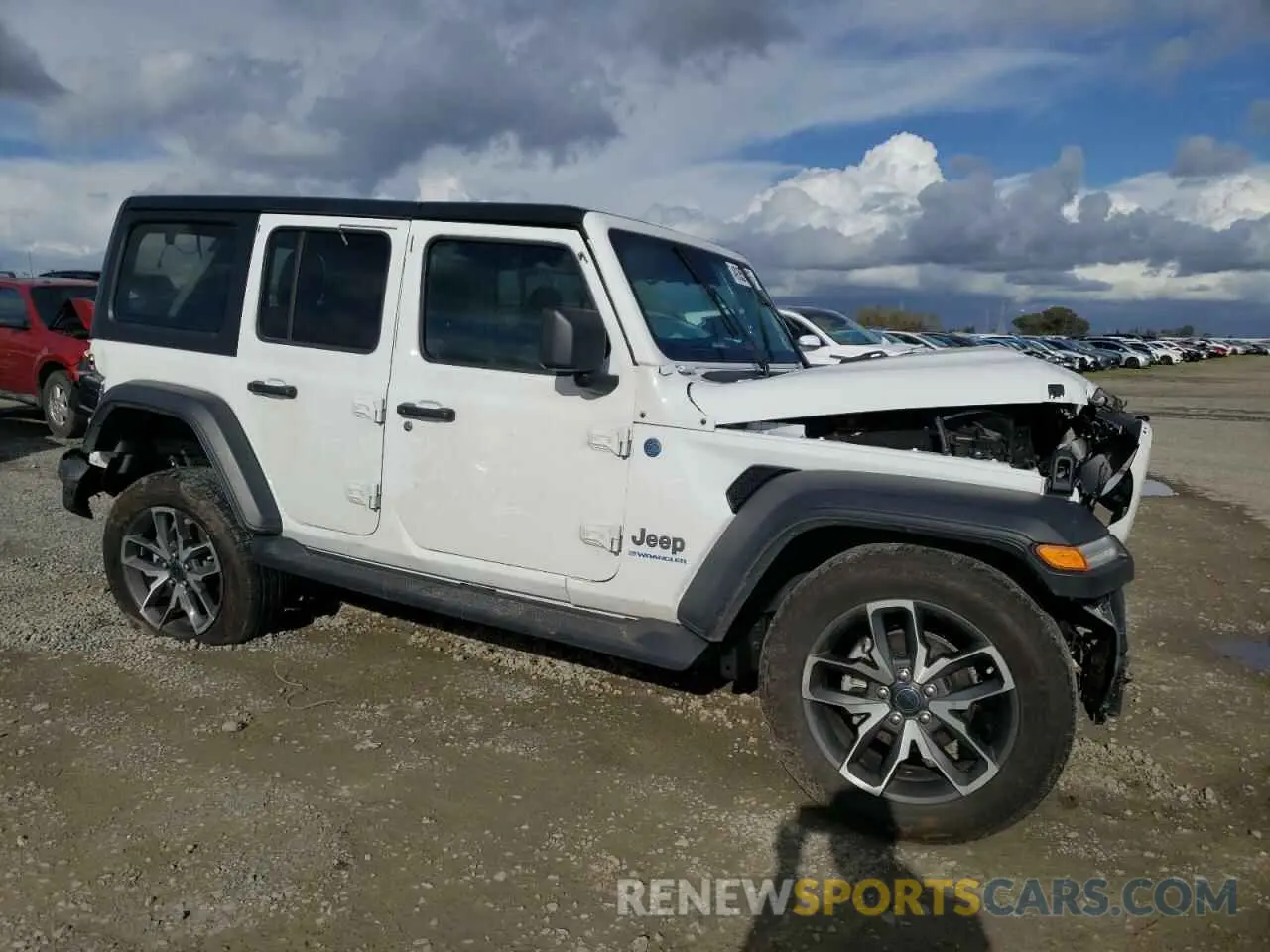 4 Photograph of a damaged car 1C4RJXN62RW339248 JEEP WRANGLER 2024
