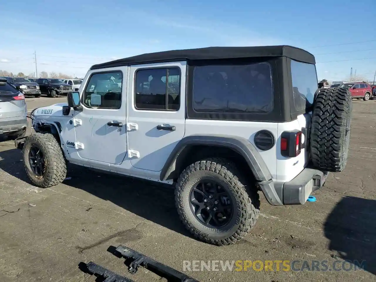 2 Photograph of a damaged car 1C4RJXN63RW216509 JEEP WRANGLER 2024