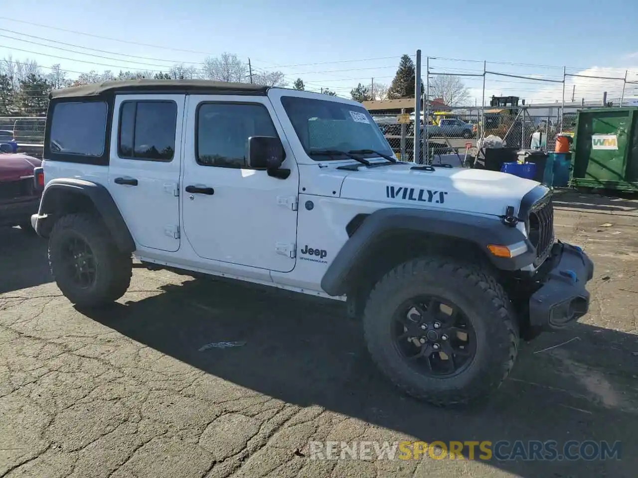 4 Photograph of a damaged car 1C4RJXN63RW216509 JEEP WRANGLER 2024