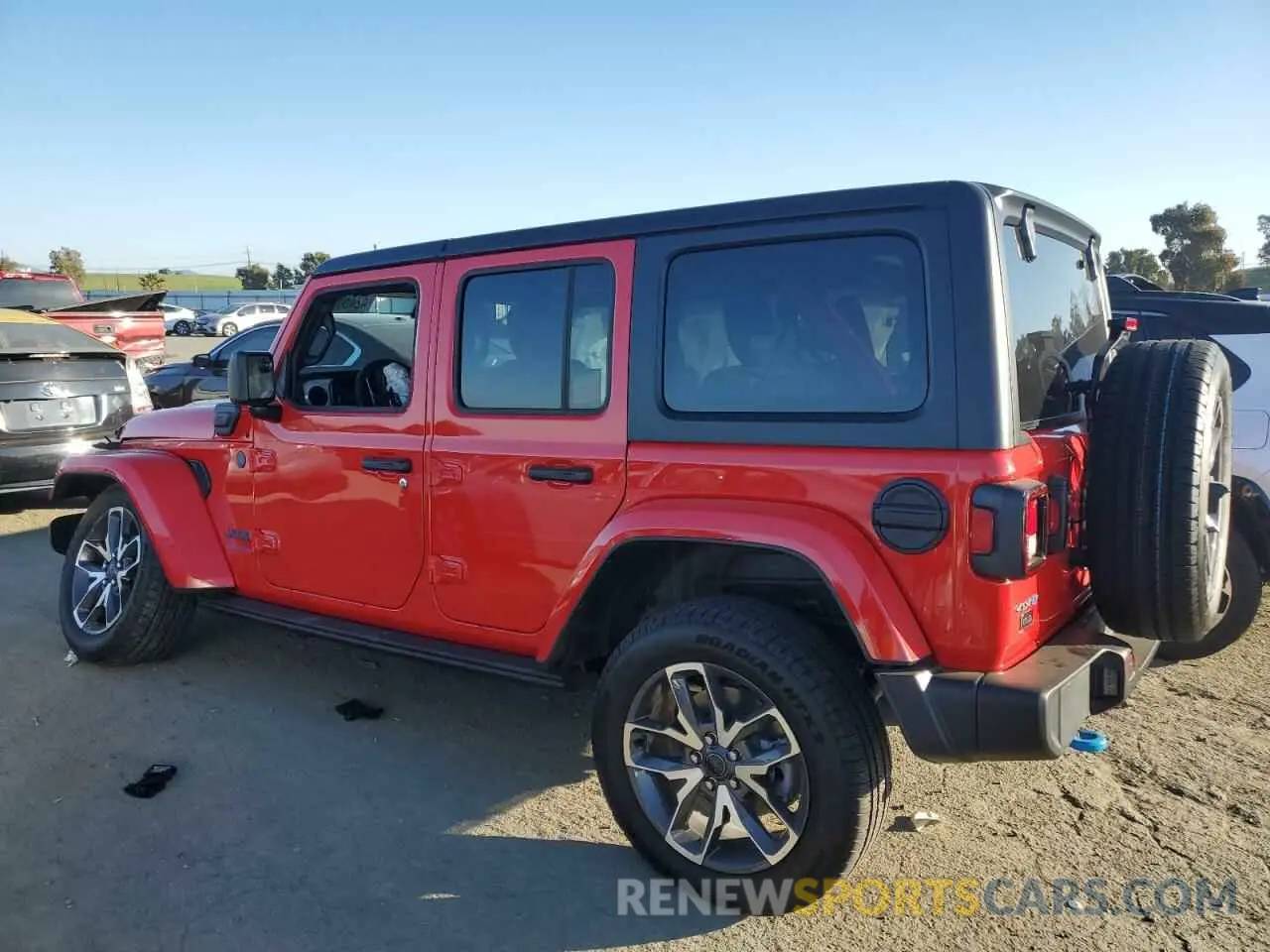 2 Photograph of a damaged car 1C4RJXN64RW149094 JEEP WRANGLER 2024