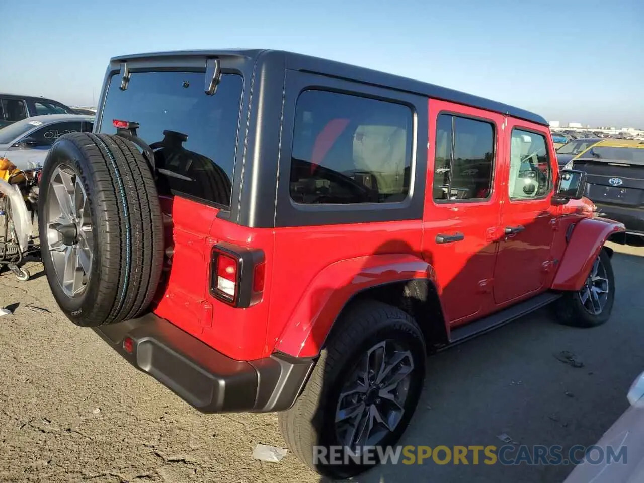 3 Photograph of a damaged car 1C4RJXN64RW149094 JEEP WRANGLER 2024