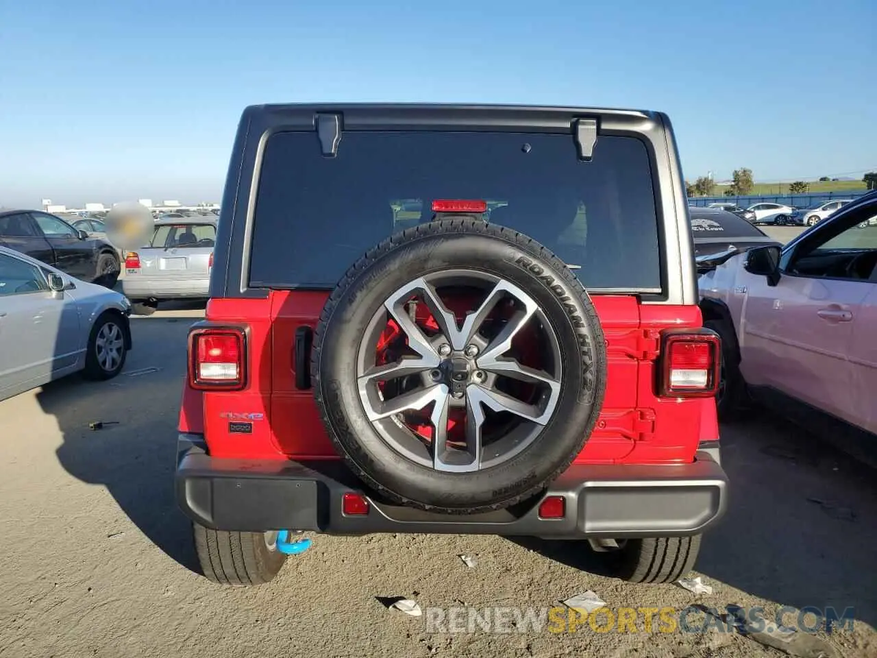 6 Photograph of a damaged car 1C4RJXN64RW149094 JEEP WRANGLER 2024