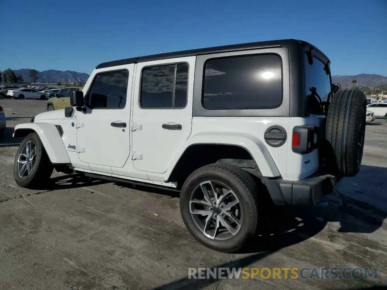 2 Photograph of a damaged car 1C4RJXN64RW163562 JEEP WRANGLER 2024