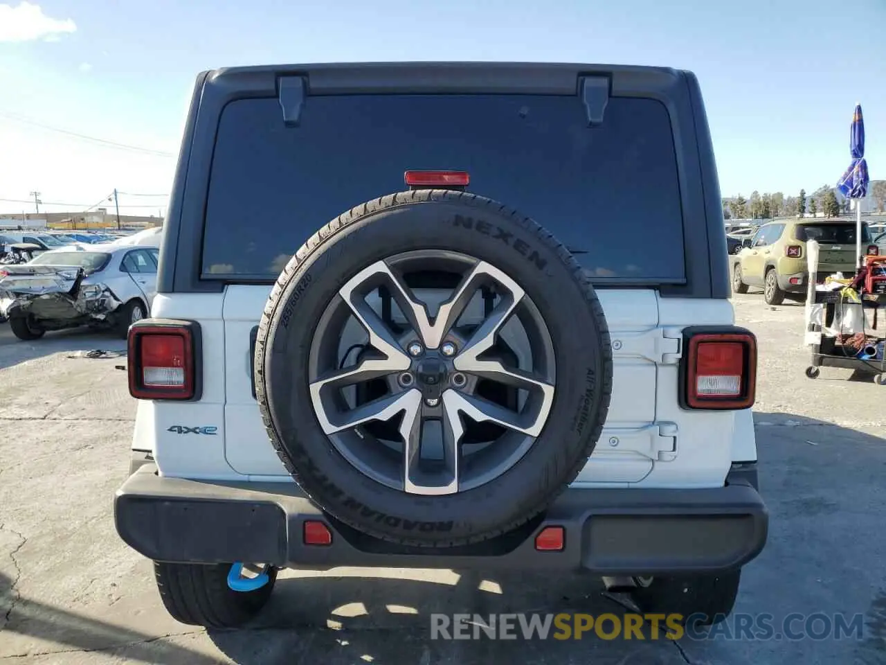 6 Photograph of a damaged car 1C4RJXN64RW163562 JEEP WRANGLER 2024