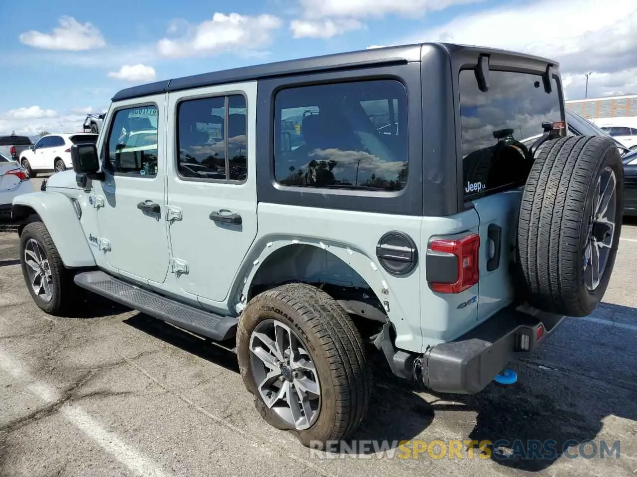 2 Photograph of a damaged car 1C4RJXN65RW116573 JEEP WRANGLER 2024