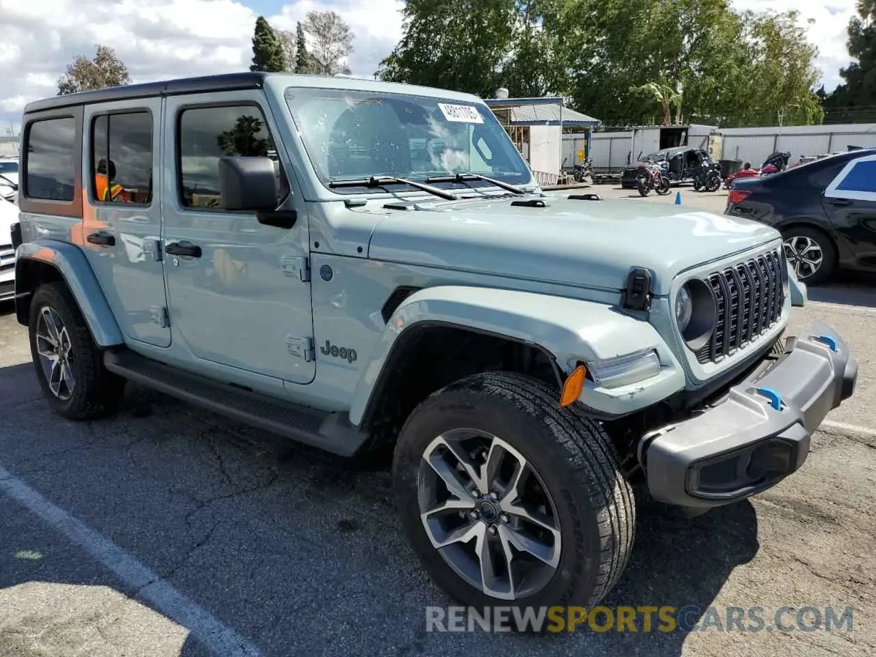 4 Photograph of a damaged car 1C4RJXN65RW116573 JEEP WRANGLER 2024