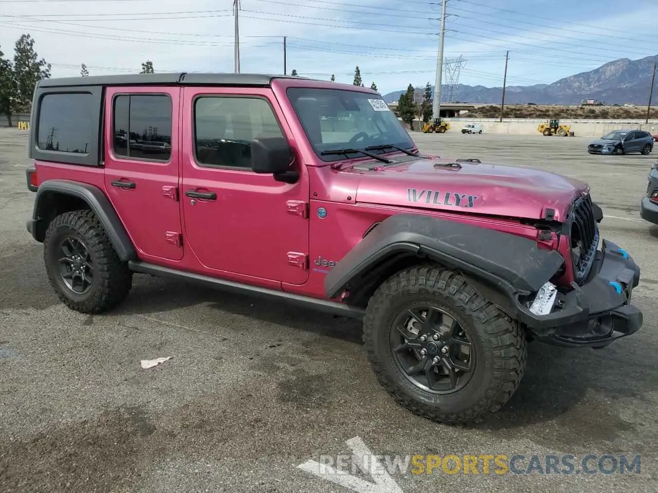4 Photograph of a damaged car 1C4RJXN65RW339180 JEEP WRANGLER 2024