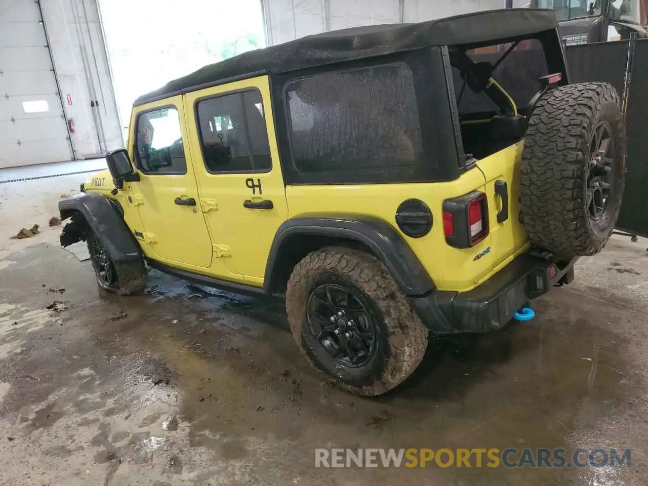 2 Photograph of a damaged car 1C4RJXN66RW185935 JEEP WRANGLER 2024