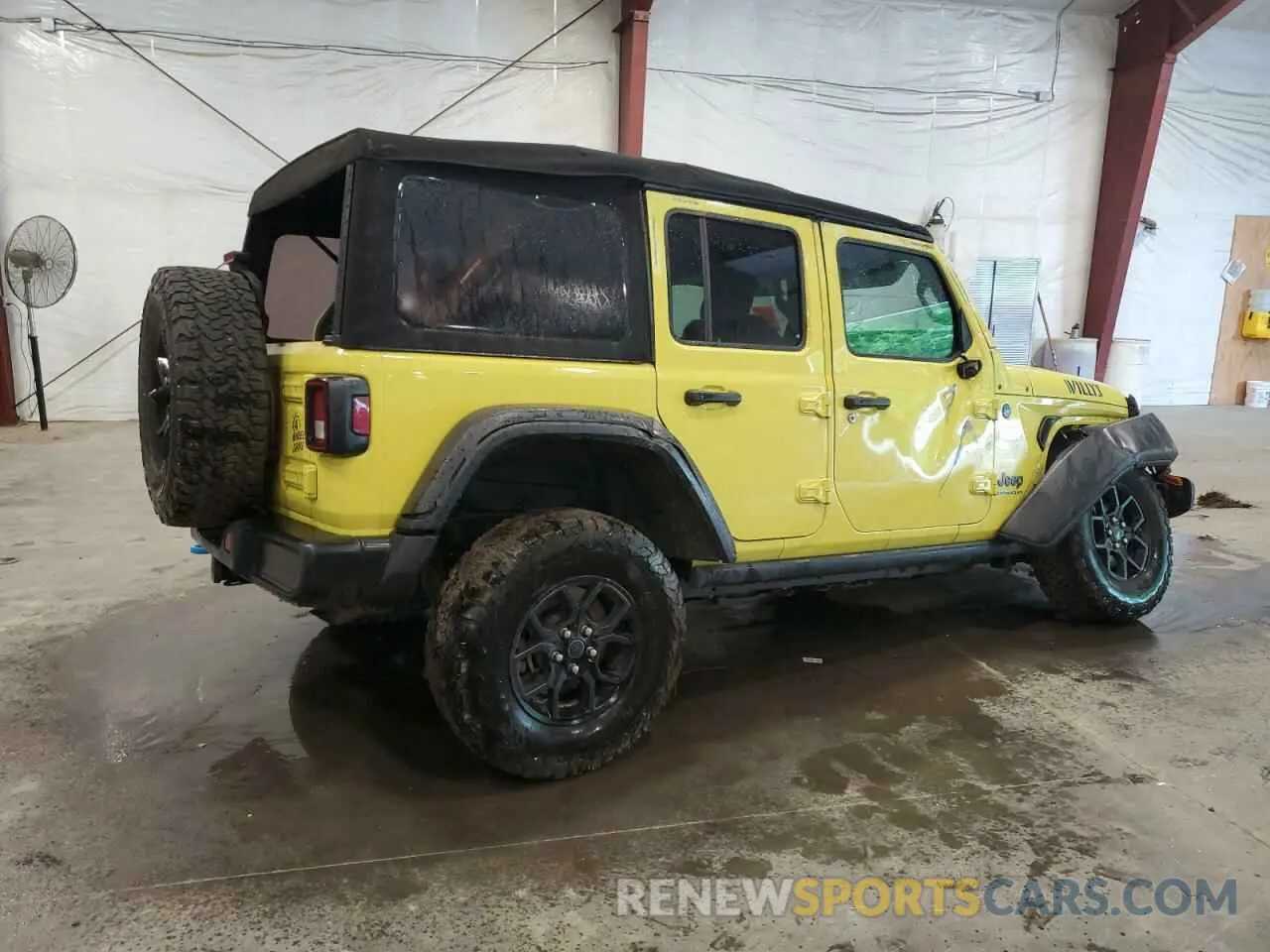 3 Photograph of a damaged car 1C4RJXN66RW185935 JEEP WRANGLER 2024