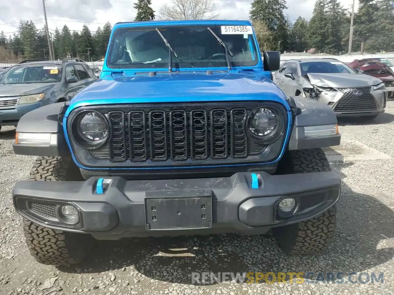 5 Photograph of a damaged car 1C4RJXN66RW186048 JEEP WRANGLER 2024