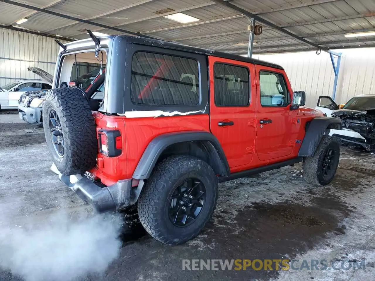 3 Photograph of a damaged car 1C4RJXN66RW204144 JEEP WRANGLER 2024