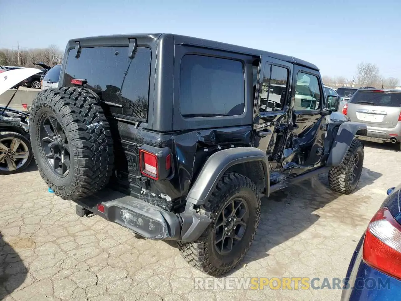 3 Photograph of a damaged car 1C4RJXN66RW275795 JEEP WRANGLER 2024