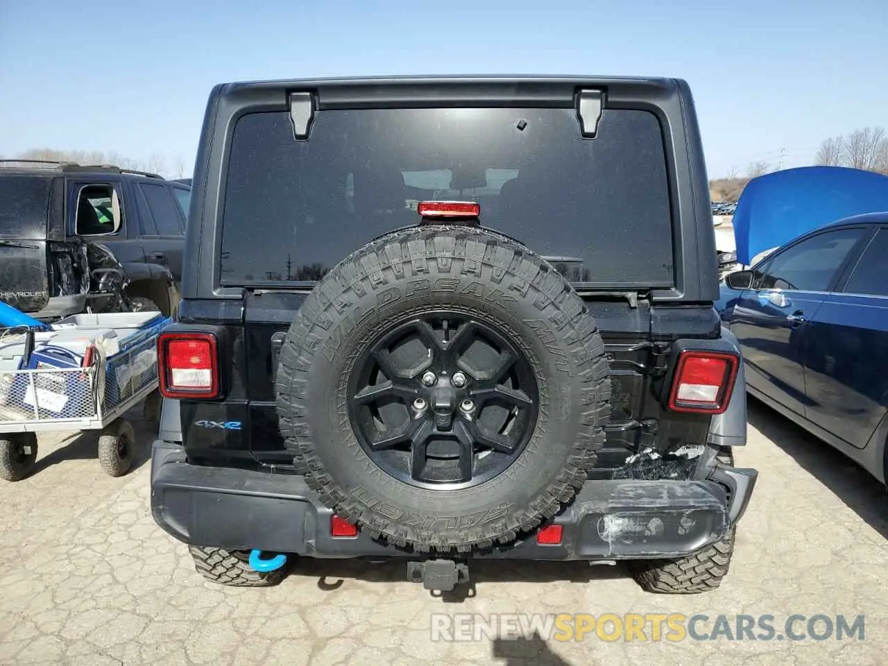 6 Photograph of a damaged car 1C4RJXN66RW275795 JEEP WRANGLER 2024