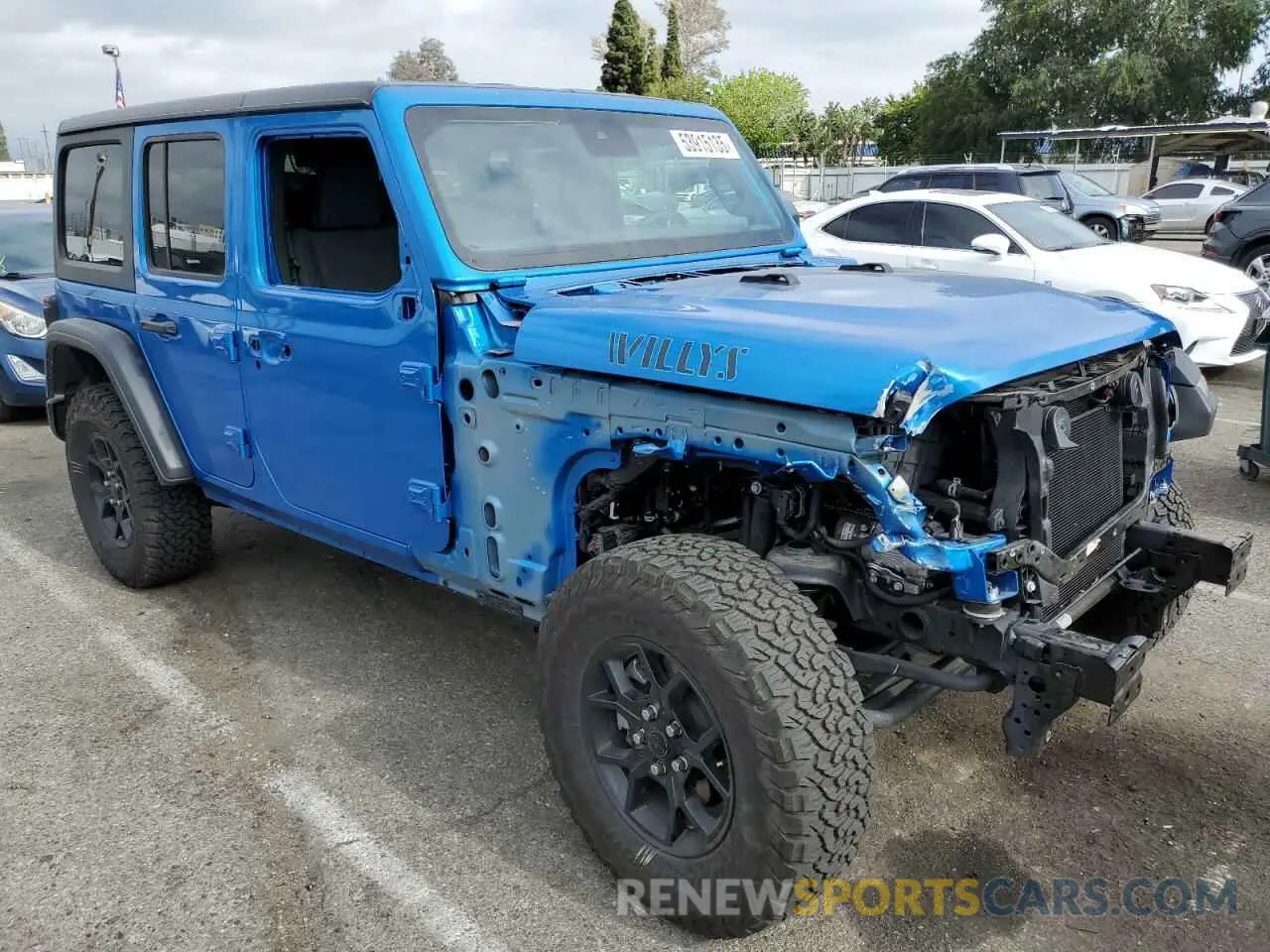 4 Photograph of a damaged car 1C4RJXN67RW145668 JEEP WRANGLER 2024