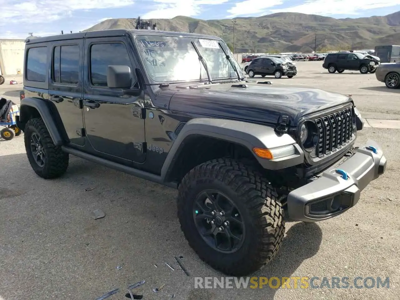 4 Photograph of a damaged car 1C4RJXN67RW217419 JEEP WRANGLER 2024