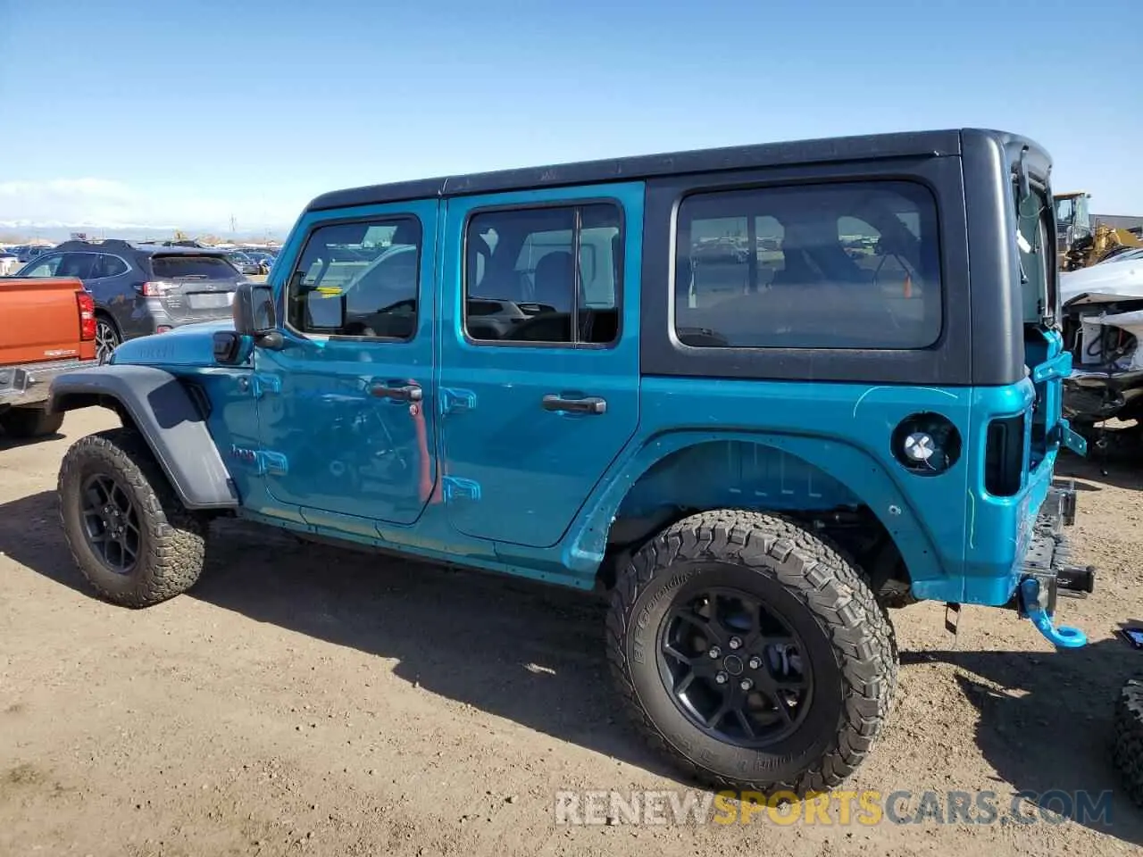2 Photograph of a damaged car 1C4RJXN67RW218280 JEEP WRANGLER 2024