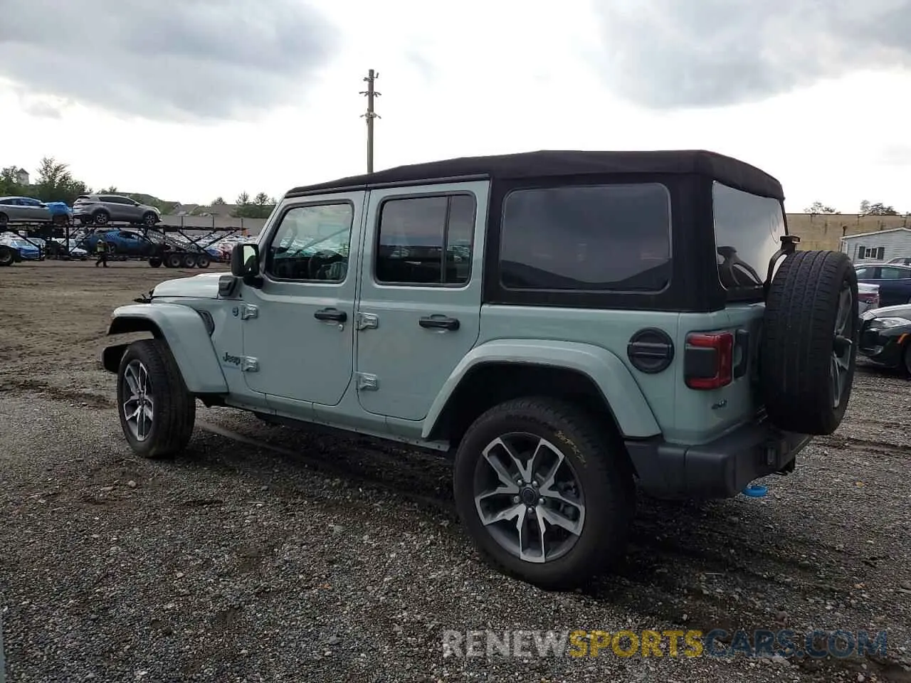 2 Photograph of a damaged car 1C4RJXN68RW176394 JEEP WRANGLER 2024