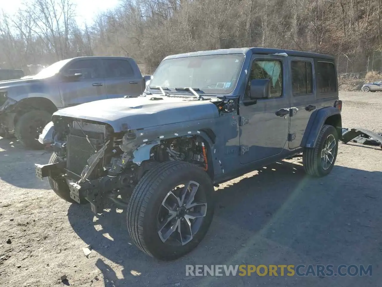 1 Photograph of a damaged car 1C4RJXN69RW115247 JEEP WRANGLER 2024