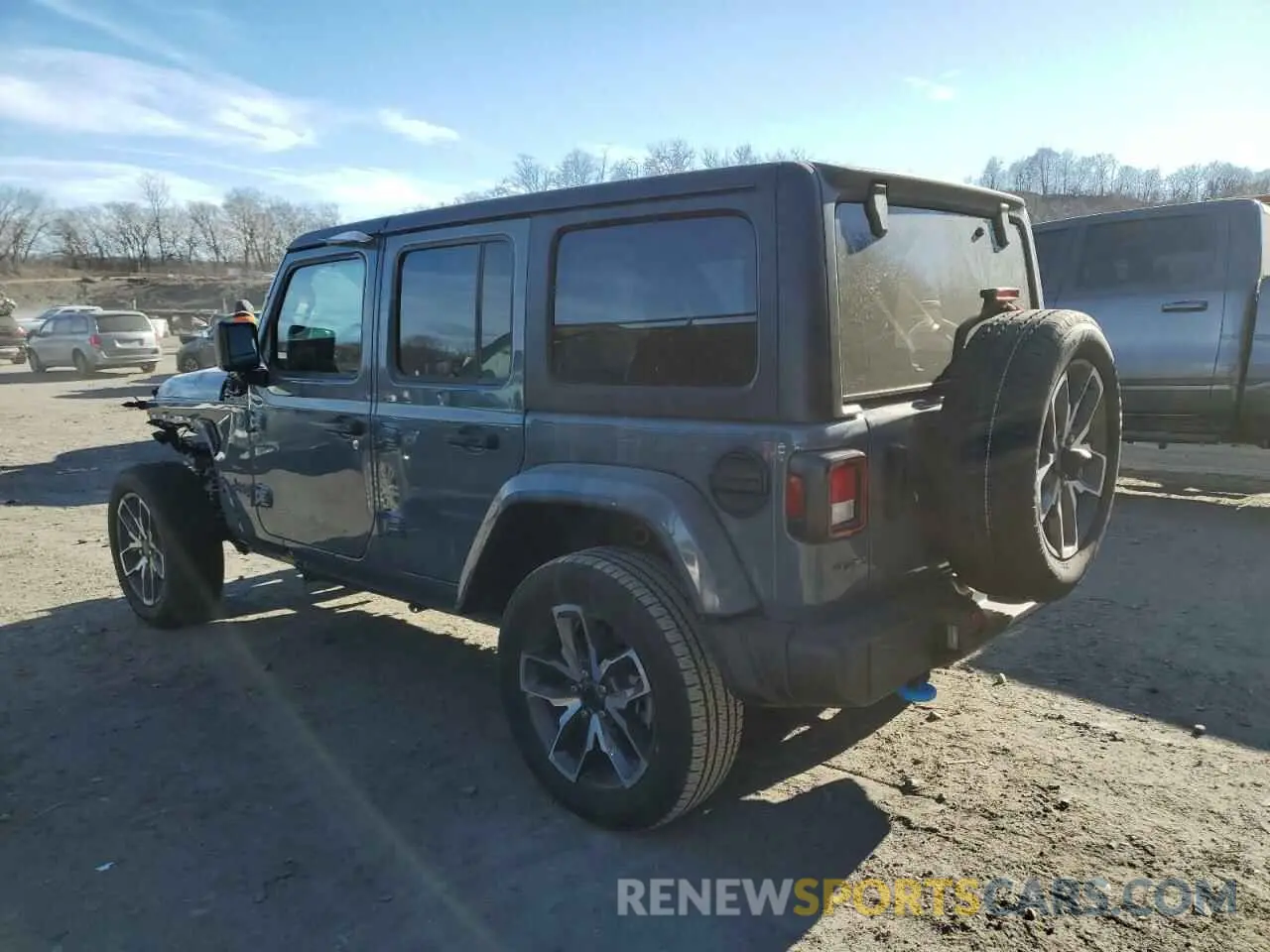 2 Photograph of a damaged car 1C4RJXN69RW115247 JEEP WRANGLER 2024