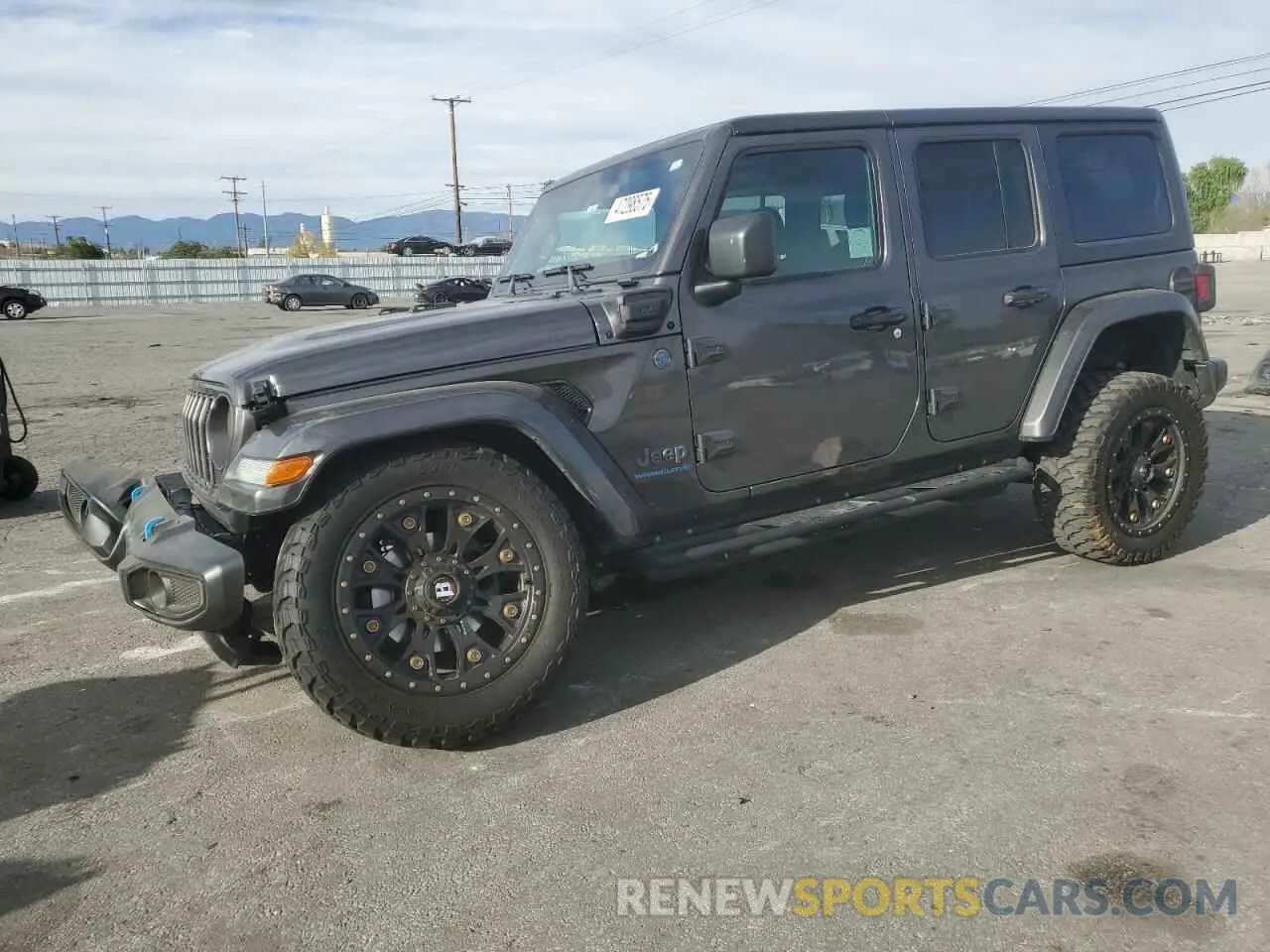 1 Photograph of a damaged car 1C4RJXN69RW147521 JEEP WRANGLER 2024