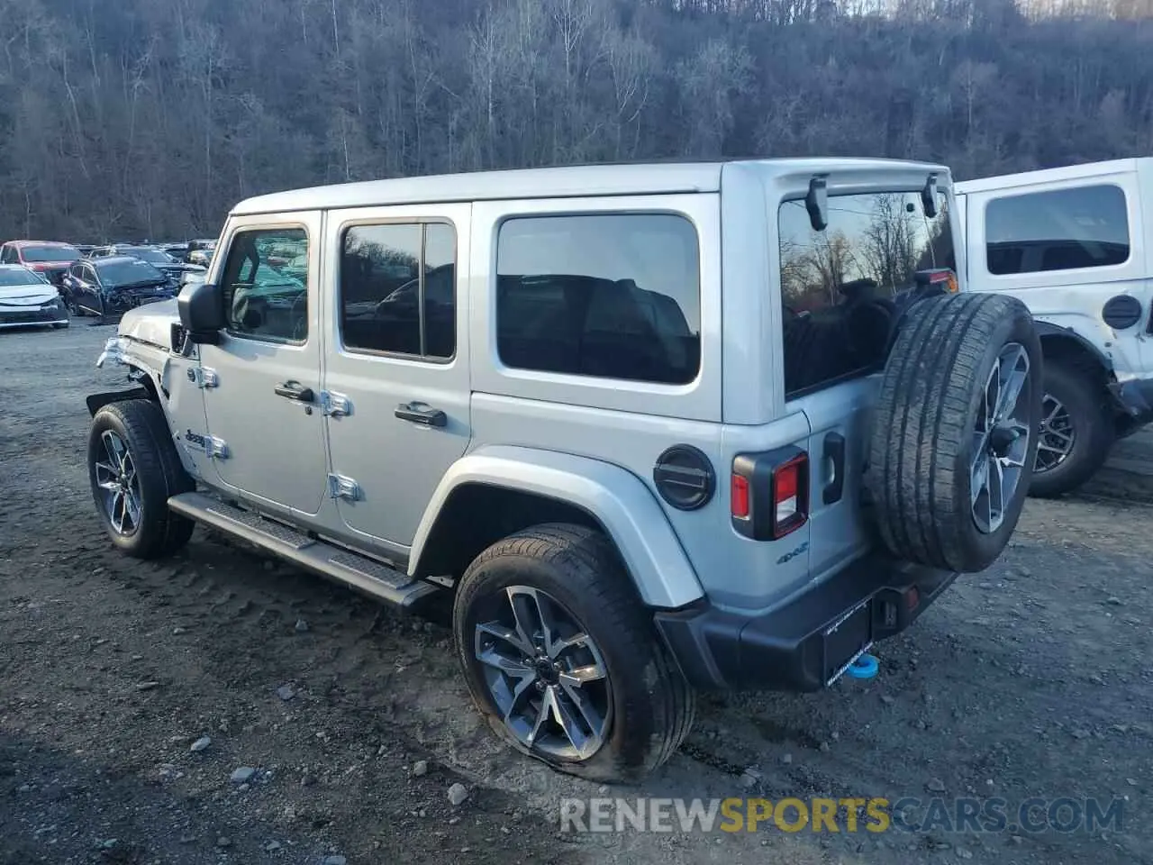 2 Photograph of a damaged car 1C4RJXN69RW282529 JEEP WRANGLER 2024