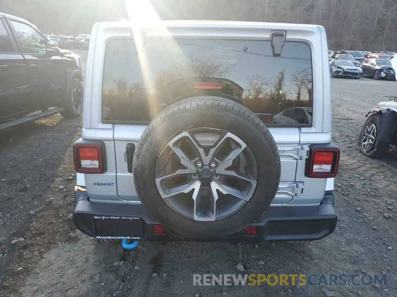 6 Photograph of a damaged car 1C4RJXN69RW282529 JEEP WRANGLER 2024