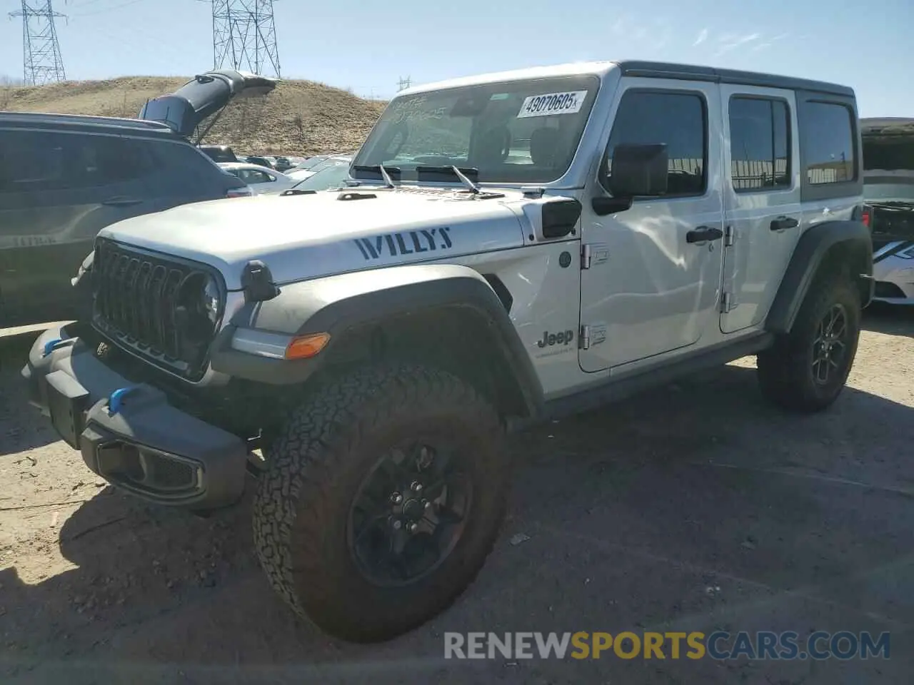 1 Photograph of a damaged car 1C4RJXN6XRW203949 JEEP WRANGLER 2024