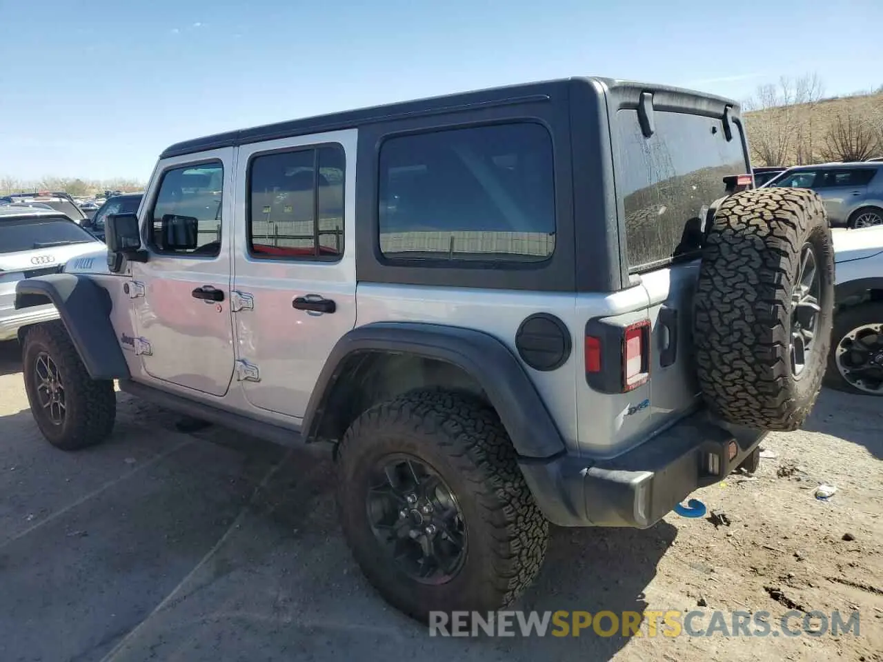 2 Photograph of a damaged car 1C4RJXN6XRW203949 JEEP WRANGLER 2024