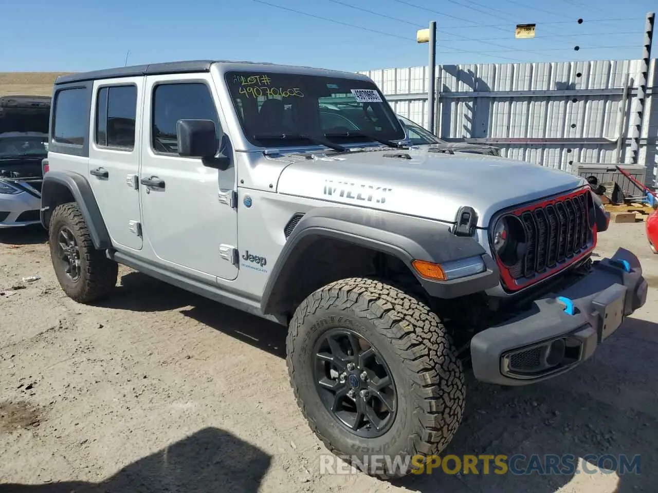4 Photograph of a damaged car 1C4RJXN6XRW203949 JEEP WRANGLER 2024