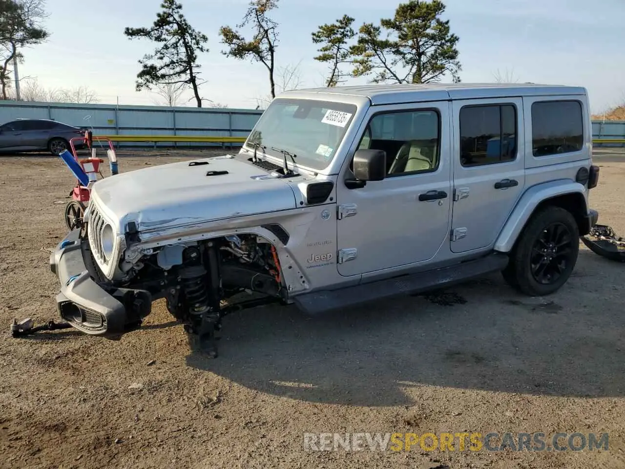 1 Photograph of a damaged car 1C4RJXP60RW128448 JEEP WRANGLER 2024