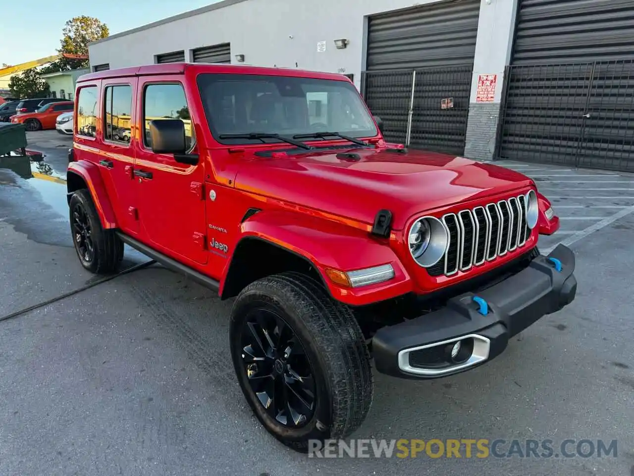 1 Photograph of a damaged car 1C4RJXP60RW226072 JEEP WRANGLER 2024