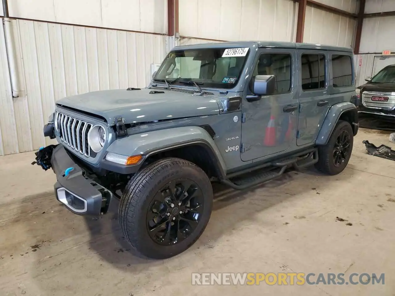 1 Photograph of a damaged car 1C4RJXP60RW316919 JEEP WRANGLER 2024