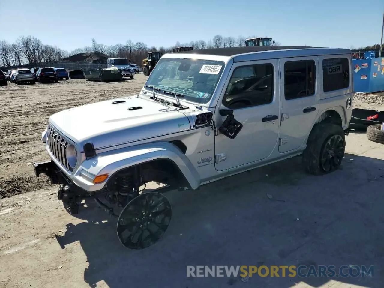 1 Photograph of a damaged car 1C4RJXP63RW195206 JEEP WRANGLER 2024