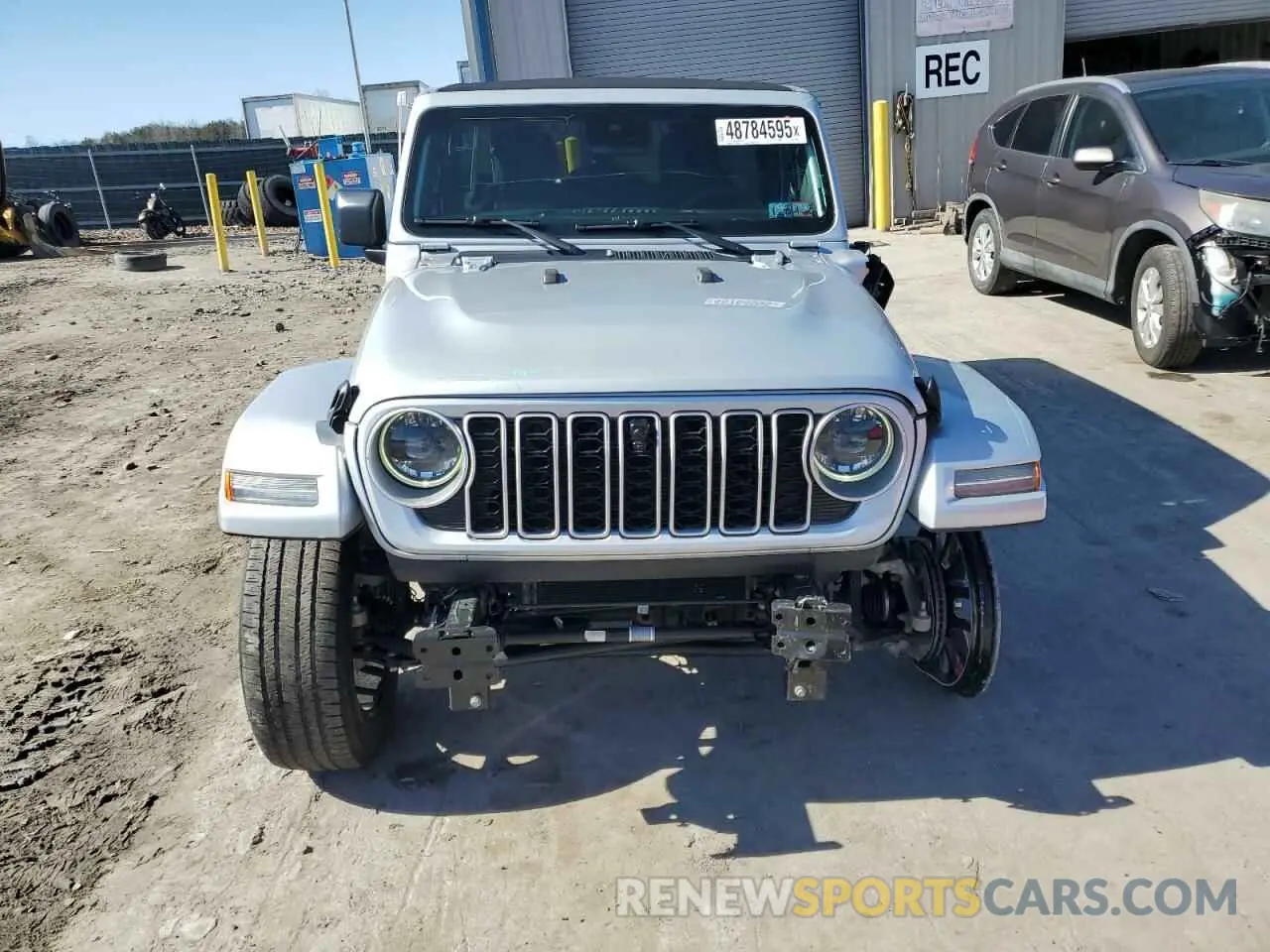 5 Photograph of a damaged car 1C4RJXP63RW195206 JEEP WRANGLER 2024
