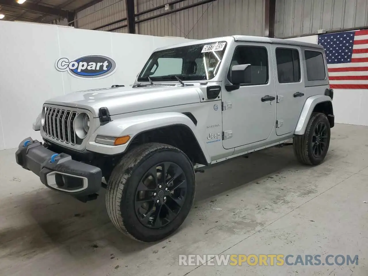 1 Photograph of a damaged car 1C4RJXP64RW226978 JEEP WRANGLER 2024
