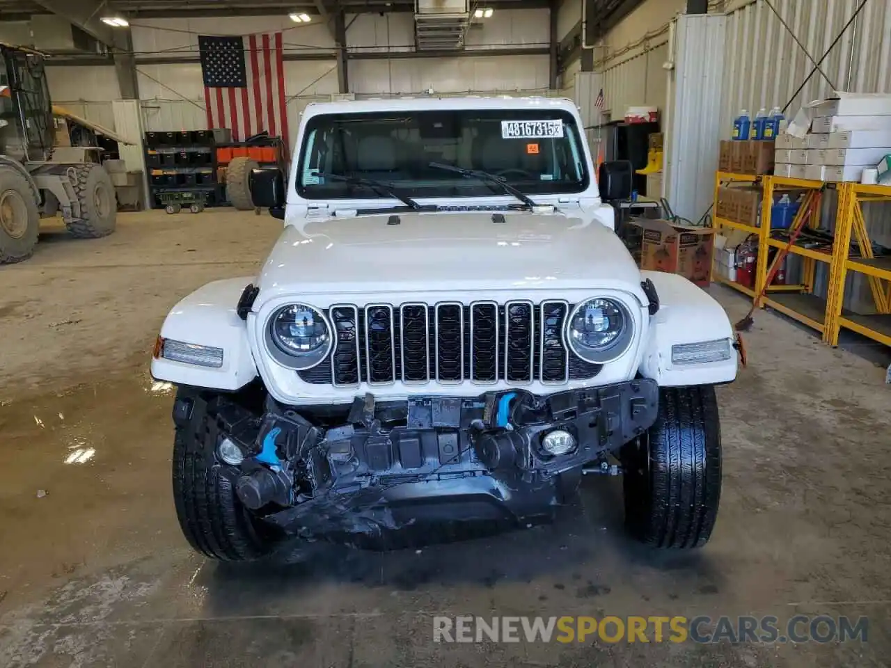 5 Photograph of a damaged car 1C4RJXP64RW270205 JEEP WRANGLER 2024