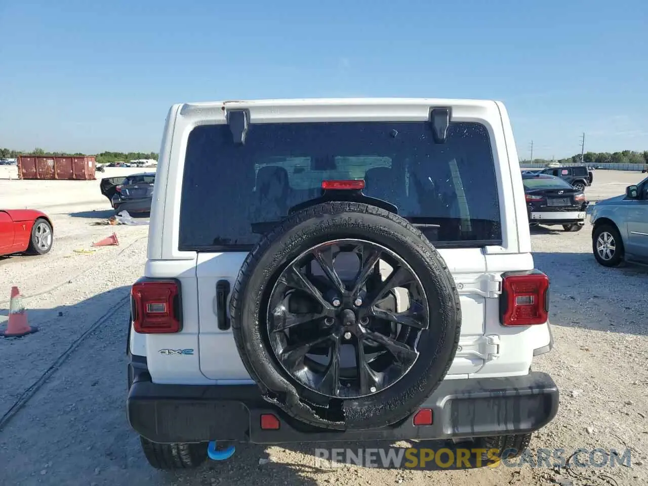 6 Photograph of a damaged car 1C4RJXP64RW293046 JEEP WRANGLER 2024