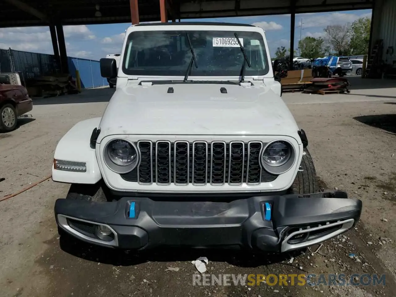 5 Photograph of a damaged car 1C4RJXP65RW237343 JEEP WRANGLER 2024