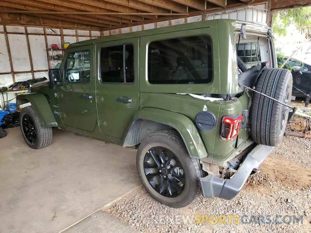 2 Photograph of a damaged car 1C4RJXP66RW223404 JEEP WRANGLER 2024